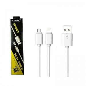 کابل شارژ 2متری آیفون برند LDNIO مدل SY-05