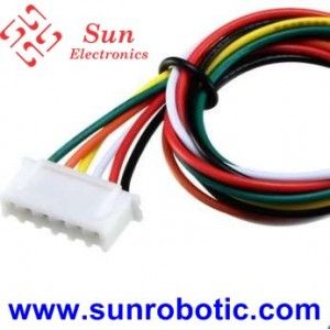 کانکتور XH-6PIN مادگی سیم دار