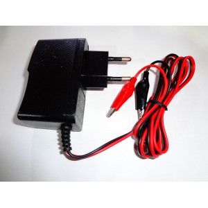 شارژر اتوماتیک قطع کن دار  6ولت1آمپر مخصوص باطریهای سیلد اسید6 ولتی