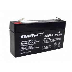 باطری سیلد لید اسید 6V 1.3AH SUNNYBATT