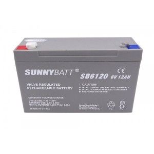 باطری سیلد لید اسید 6V 12AH SUNNY BATT