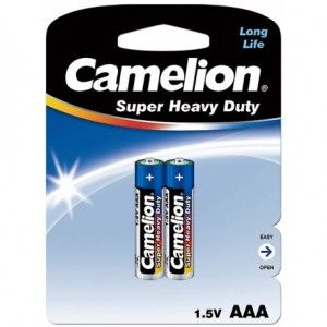 باطری نیم قلمی2 عددی کملیون