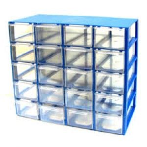 جعبه قطعات 20 کشوئی