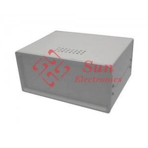 جعبه الکترونیکی‌ فلزی با پنل پلاستیک 14+25*15.5