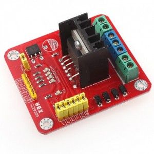 درایور موتور پله ای ( استپر ) - دی سی  DRIVER STEPER MOTOR L298N-2