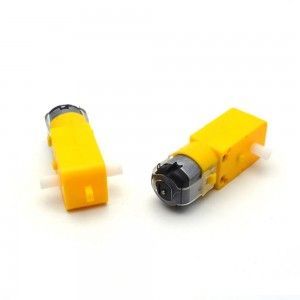 موتور گیربکس پلاستیکی دو محوره 6-3 ولت 120 دور