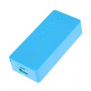 جعبه و ماژول پاور بانک برای2عدد باتری 18650 با خروجی 1 آمپر