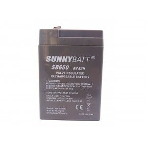 باطری سیلد لید اسید 6V 5AH SUNNYBATT