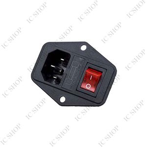 جک پاور نری کامپیوتری با کلید و فیوز (جاپیچ دار)