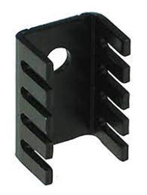 TO-220 SMALL BLACK ALUMINIUM HEATSINK