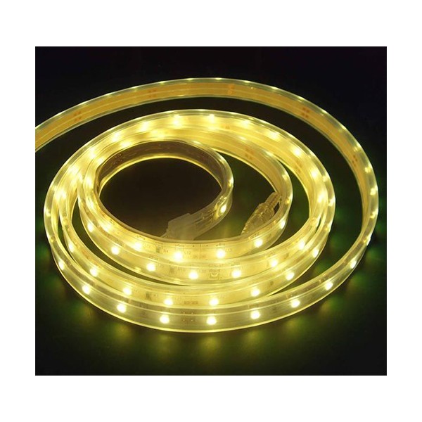 LED نواری زرد 3528 TFS 12V با 60 ال ای دی LED در متر و روکش ضد آب