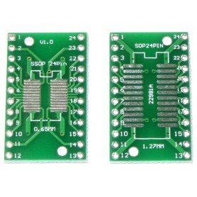 تبدیل SMD به DIP پکیج SOP24 SSOP24 TSSOP24