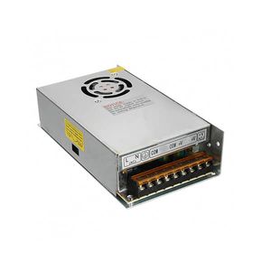 منبع تغذیه سوئیچینگ قاب فلزی 12V - 30A نوع فن دار