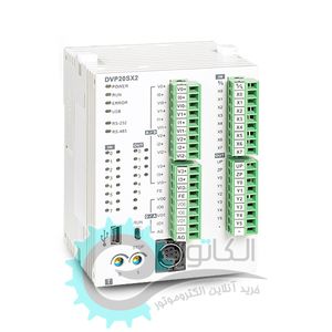 پی ال سی دلتا PLC مدل 20SX211 ترانزیستوری 8 ورودی دیجیتال برند Delta کد فنی DELTA-DVP-20SX211-T ساخت تایوان