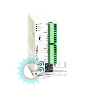 پی ال سی دلتا PLC مدل 12SA211 ترانزیستوری 8 ورودی دیجیتال برند Delta کد فنی DELTA-DVP-12SA211-T ساخت تایوان