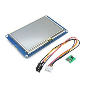 نمایشگر 4.3 اینچی فول کالر تاچ Nextion HMI مدل NX4827T043 دارای ارتباط سریال