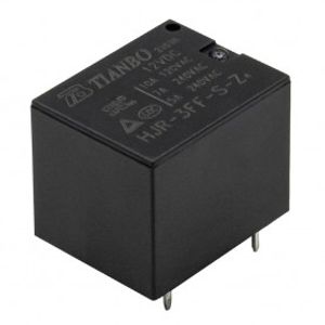 رله 12V-7A پایه میلون T73 مارک TIANBO کد HJR-3FF-S-Z