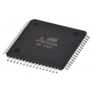 میکروکنترلرATMEGA64A-AU پکیج SMD TQFP-64