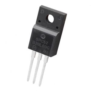 دیود شاتکی B20L60G 20A-60V تایوانی مارک On Semiconductor پکیج TO-220FP