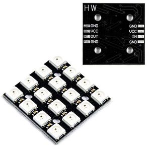 ماژول LED نوع RGB مدل WS2812 مربع 16 بیتی