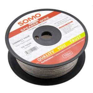 سیم بلندگو سومو SOMO دو رشته مدل SP21100 طول 1متر