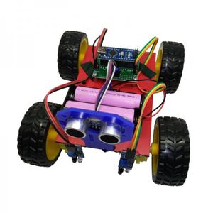کیت رباتیک آوات روبو مدل ربات مسیریاب با قابلیت دور شونده از موانع