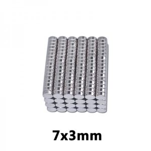 آهنربا نئودونیوم 7x3mm - آهنربا ND مگنت نئودونیوم