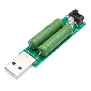 تستر شارژرهای 1A USB و 2A با بار مقاومتی