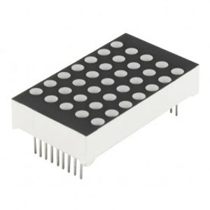 دات ماتریس 5x7 دورنگ سبز قرمز 39x22mm