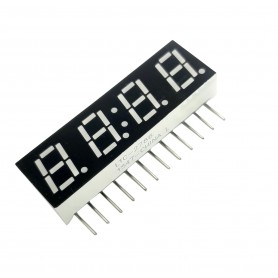 سون سگمنت 4 دیجیت ساعتی ایستاده 0.28 اینچ آبی کاتد مشترک کد LTC-2786TBE