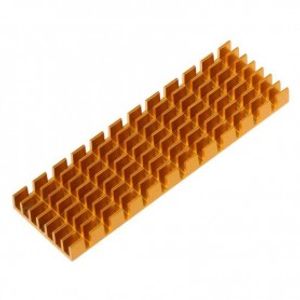 هیت سینک آلومینیومی طلایی 70x22x6mm