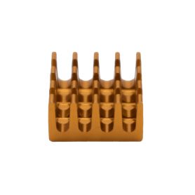 هیت سینک مخصوص پردازنده و تراشه های SMD رنگ طلایی سایز 14x14x7mm