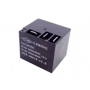 رله فیش خور - کولری 24 ولت 30 آمپر T91 مارک LIMING کد JQX-4501F-1C-S