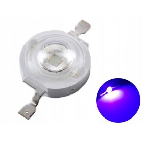 LED پاور 1W فرابنفش UV