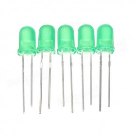 LED سبز مات 5mm