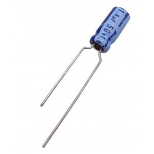 خازن الکترولیتی 1.8uF / 50V ژاپنی مارک RUBYCON سری TWSS