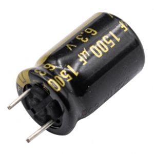 خازن الکترولیتی 1500uF / 6.3V مارک PANASONIC