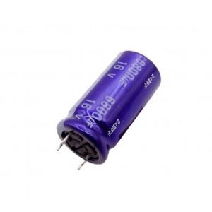 خازن الکترولیتی 6800uF / 16V مالزی مارک PANASONIC