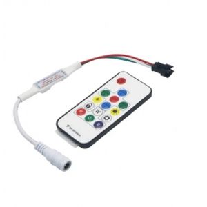 مینی درایور و کنترلر RGB پیکسلی IC دار - کنترل از راه دور 14Key-10A