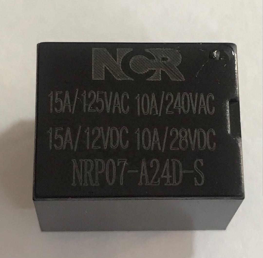 رله NCR پایه میلون 24 ولت 4 پایه 10 آمپر مدل NRP07-A24D-S