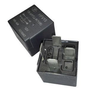 رله خودرویی 12 ولت 4 پایه هونگفا ( رله جک مشکی) HFV15/12-H1TJ-R