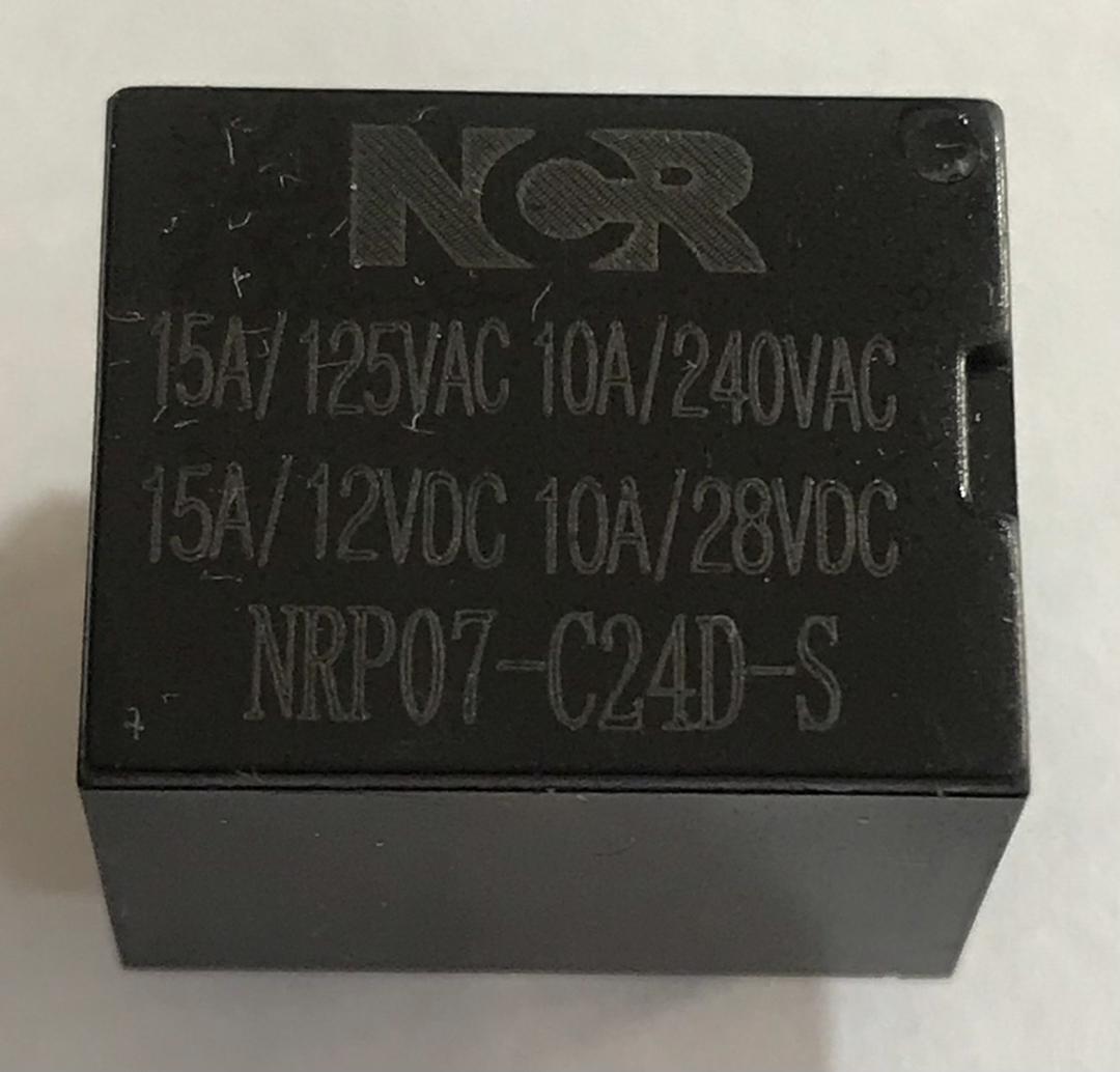 رله NCR پایه میلون 24 ولت 5 پایه 10 آمپر مدل NRP07-C24D-S