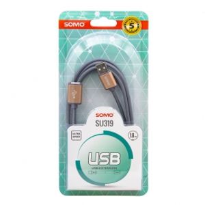 کابل افزایش طول USB سومو SOMO مدل SU319 طول 1.8 متر