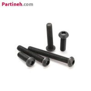پیچ آلن قارچی مشکی گرید 10.9 سایز M3 طول 12 میلیمتر