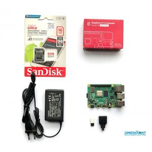 کیت رزبری پای 4 Raspberry Pi با ظرفیت 4 گیگ