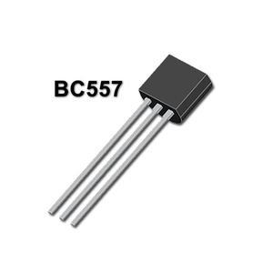 بسته 20 عددی ترانزیستور BC557 پکیج TO-92