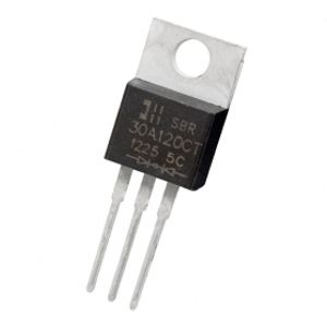 دوبل دیود SBR30A120CT تایوانی مارک Diodes Incorporated پکیج TO-220