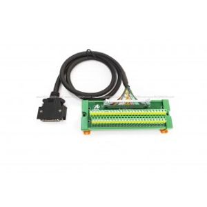 برد واسط ترمینالی I/O یونیورسال SCSI 50 CN50 برای درایوهای Mitsubishi   ،Yaskawa  ، Panasonic