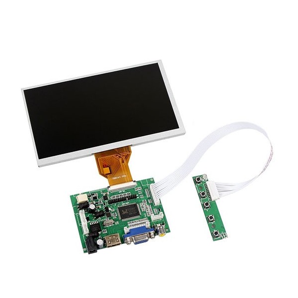 ماژول LCD ال سی دی 7 اینچ TFT 7inch LCD 50pin مناسب برای رزبری