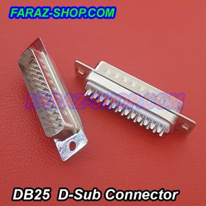 سوکت DB25 نری کابل خور